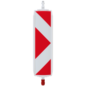 Traffic panel type NOXPLUS | film RA2/B, arrowed | on one side indicating right